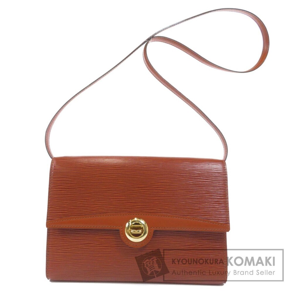 Louis Vuitton Arches Epi Kenya Brown Shoulder Bag Leather